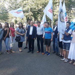 Дмитрий Судавцов принял участие в торжественных мероприятиях, приуроченных к Международному дню молодежи