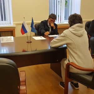 Дмитрий Судавцов провел прием граждан