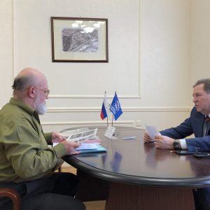 Депутат Госдумы РФ Михаил Кузьмин провел личный прием граждан в региональной приемной партии
