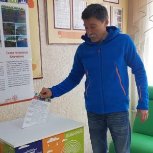 Дмитрий Судавцов принял участие в голосовании в рамках реализации нацпроекта «Формирование комфортной городской среды»