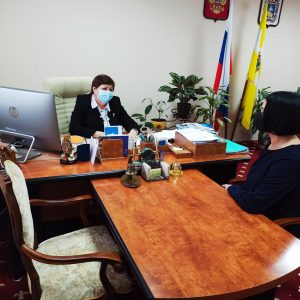 Валентина Муравьева приняла участие в традиционной общероссийской декаде приемов граждан