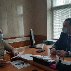 Депутат Думы Ставропольского края Игорь Николаев провел прием граждан по личным вопросам