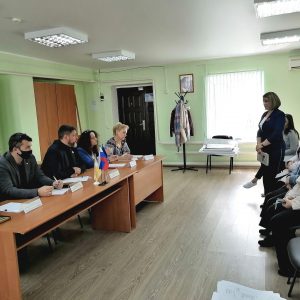 Андрей Юндин и Николай Новопашин провели совместный прием граждан в Труновском муниципальном округе