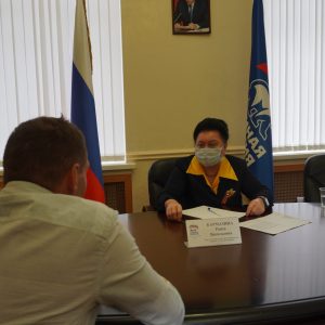 Раиса Кармазина провела личный прием граждан в Ставрополе