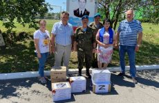 Активисты партии навестили ставропольских солдат