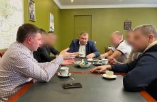 Секретарь Предгорного местного отделения партии провел очередную встречу с бойцами СВО