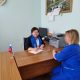 Председатель Совета Андроповского муниципального округа Ирина Савина оказала помощь в ходе приёма