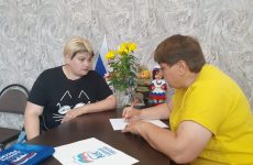 В Андроповском округе состоялся прием граждан местным депутатом