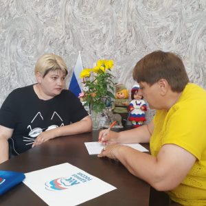 В Андроповском округе состоялся прием граждан местным депутатом