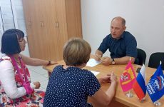 Замсекретаря Георгиевского местного отделения провел личный прием граждан