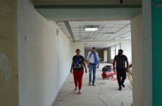 Партдесант оценил ремонт в школе села Ольгино