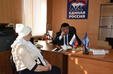Краевой депутат провел личный прием граждан в Шпаковском округе