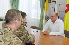Глава Александровского округа встретился с военнослужащими