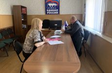 Глава Левокумского округа Андрей Иванов провел прием граждан