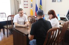 В Новоселицком округе прошел прием граждан