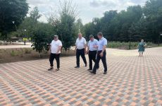 Депутатский контроль облагораживания площади в селе Соломенском