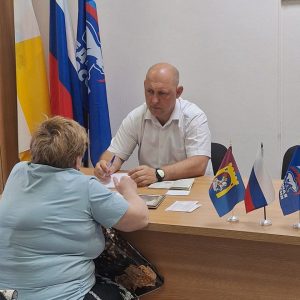 Очередной прием граждан прошел в Георгиевском округе