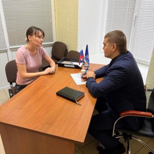 В Красногвардейском округе прошел личный прием граждан