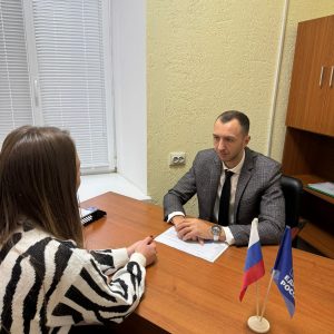 Проблемы решаются сообща: прошёл приём избирателей