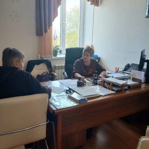 В Новоалександровском округе состоялся очередной прием по вопросам старшего поколения