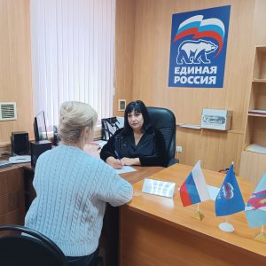 В Шпаковской общественной приемной прошел прием граждан по вопросам материнства и детства